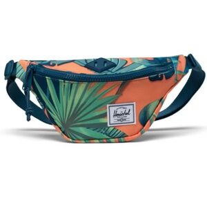 Little Herschel Heritage Belt Bag Tangerine Palm Leaves